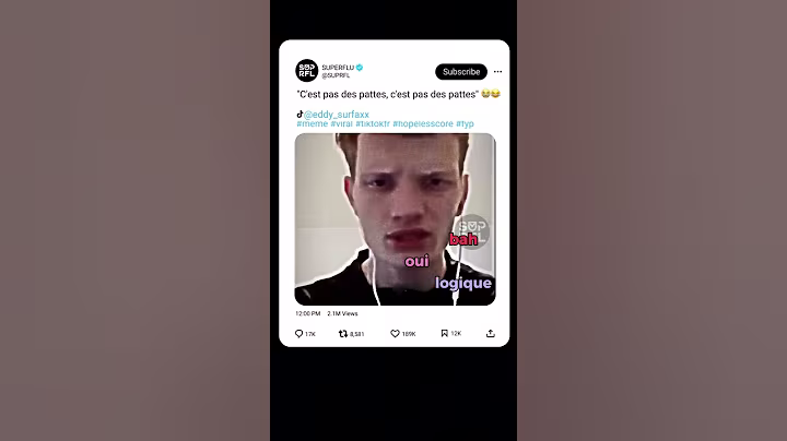 "C'est pas des pattes, c'est pas des pattes" 😭😂