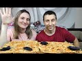 СЕМЕЙНЫЙ МУКБАНГ ДОМАШНЯЯ ПИЦЦА ОТ ДЕНИСА | FAMILY MUKBANG HOMEMADE PIZZA #pizza #mukbang #мукбанг