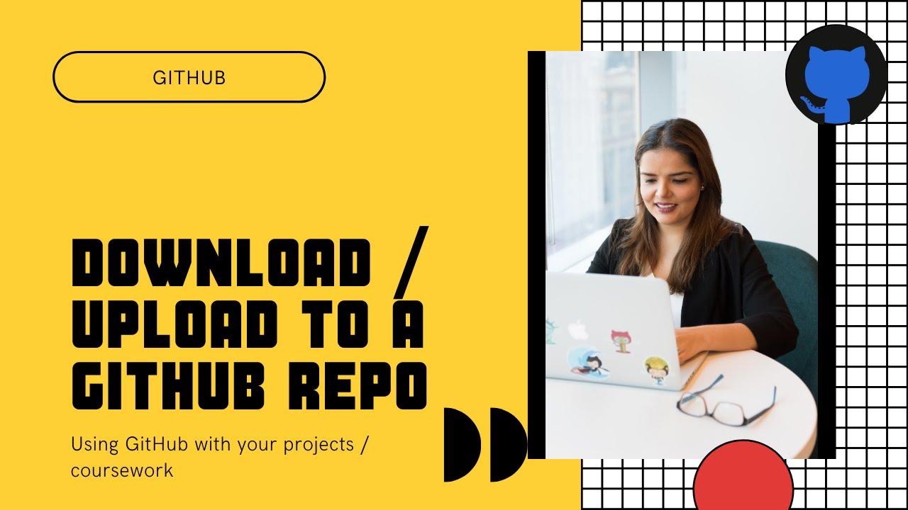 Downloading and uploading to a GitHub Repo - YouTube