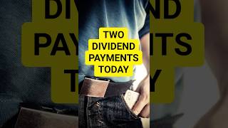 Two dividend payments today. Wealth is building #finance #investing #money y