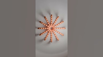 The animated 3d spheres - 4 - #shorts #blender #3d