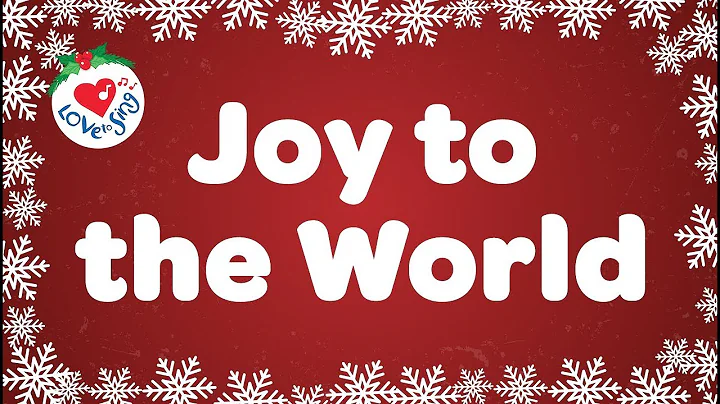 Joy to the World with Lyrics | Christmas Carol & S...
