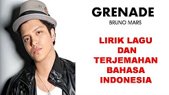 Video Mix - GRENADE- BRUNO MARS | LIRIK LAGU DAN TERJEMAHAN BAHASA INDONESIA - Playlist 