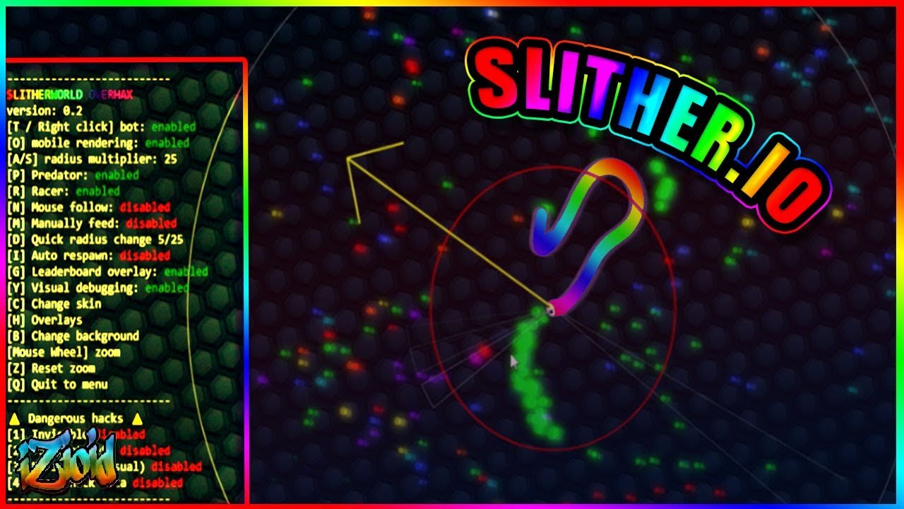 GitHub - Slitherio-Org/Slither.io-Mods: You can team up with friends and  meet them in the server because you can easily see them on the map.