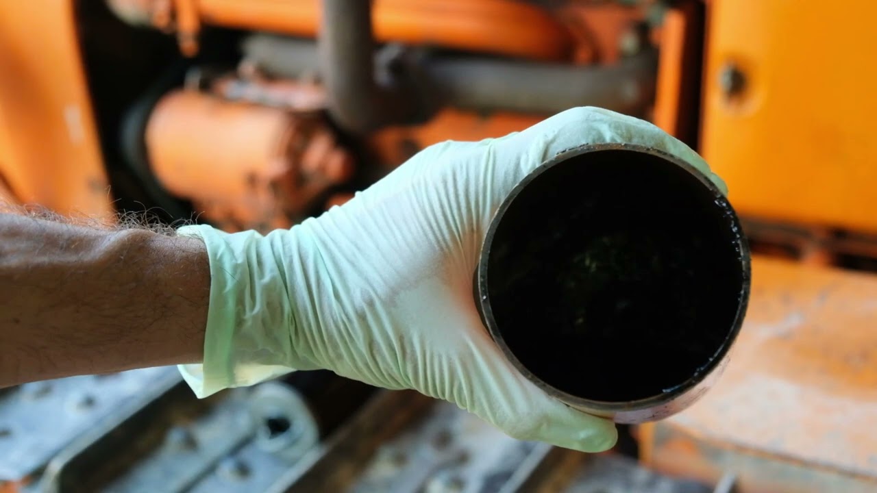 Cambio filtri gasolio trattore fiat 411c, pompa manuale carburante per spurgo dell'aria