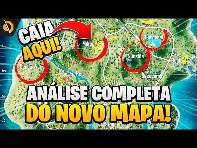 Mapas do Free Fire ▷ Quais são e como se movimentar em cada um