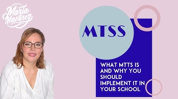 MTSS (Multi-Tiered Support System). What MTSS is and why you should implement it in your school