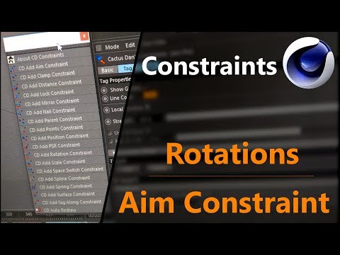 C4D Constraints Series - Part 1 - Rotations