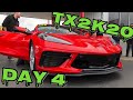 TX2K20 Day 4:  Nitrous C8 Corvette gets TOWED, Drag Race Eliminations go crazy!