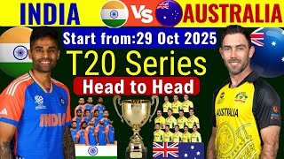 India vs Australia T20 Series 2025 | India vs Australia T20 Squad| Ind vs Aus T20 Squad,Aus vs Ind
