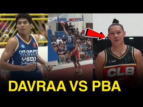 DAVRAA VS PBA! Dumakdak si JM Sanoria!, Pinagpag ni Cabagnot!, Ready na ang Davao Boys!