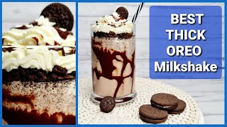 Oreo shake | How to make Oreo Milkshake | Easy Homemade Chocolate Milkshake Recipe