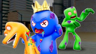 Rainbow Friends Becomes Zombie - Rainbow Friends Sad Story | Rainbow Friends Animation