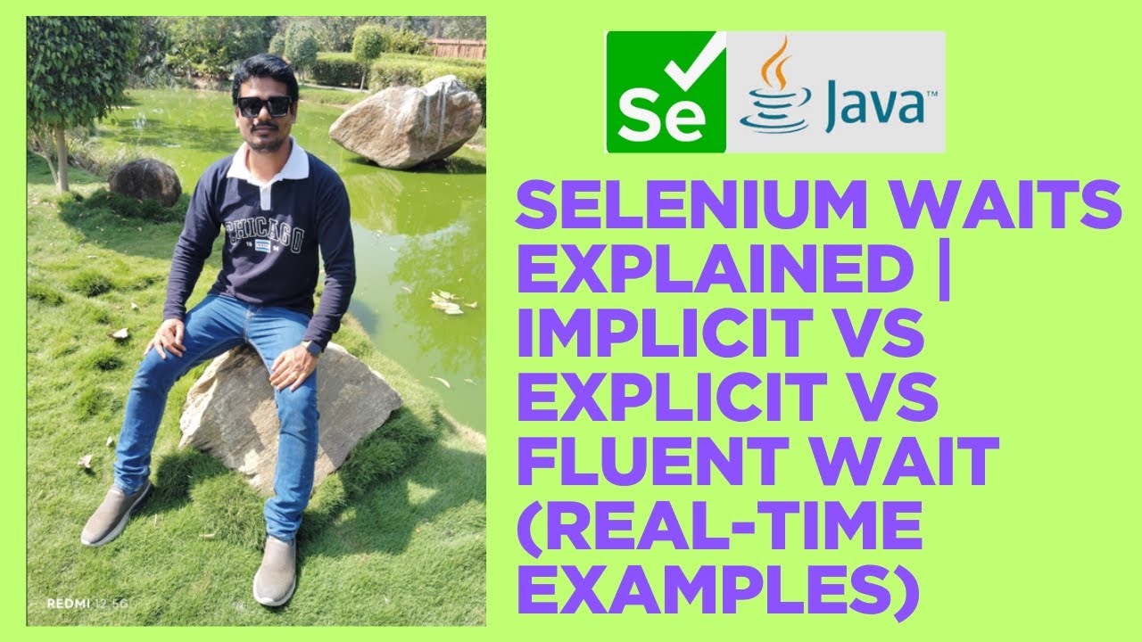 Selenium Waits Explained | Implicit vs Explicit vs Fluent Wait (Real-Time Examples)