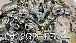 How to Replace The Timing Chain / Set Timing Marks on a Toyota 2GR-FE 3.5L V6 (Complete Tutorial)
