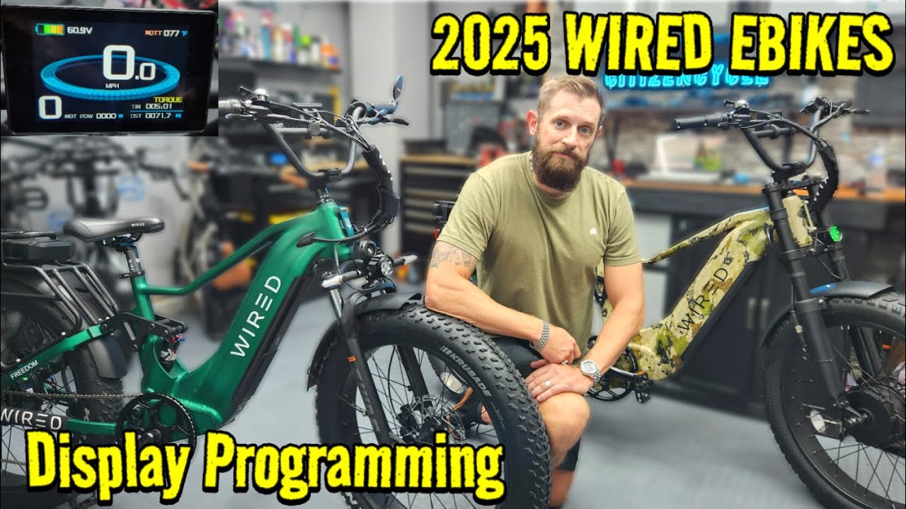 2025 Wired eBikes Display Programming Guide - YouTube