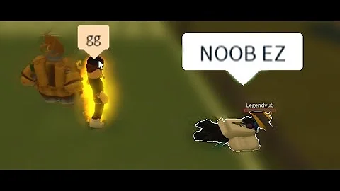 [YBA] *loses* "NOOB EZ"