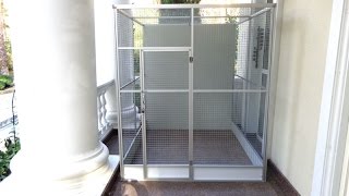Вольер для носухи размером 2 х 2 х 1,7 м. Часть 1. Вольер для носухи размером 2 х 2 х 1,7 м. Часть 1.