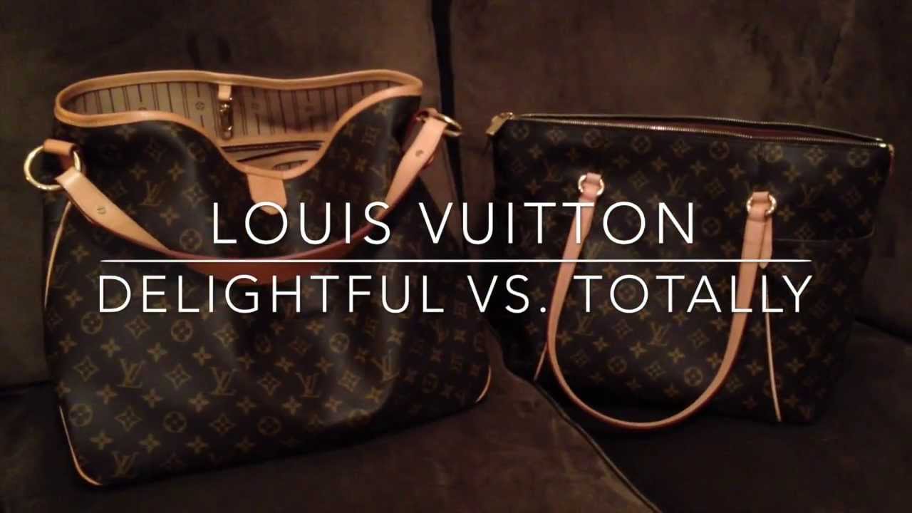 Louis Vuitton Delightful vs. Totally - YouTube