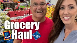 GROCERY HAUL (with Dad!!) || Sam’s Club, Aldi + MORE screenshot 3