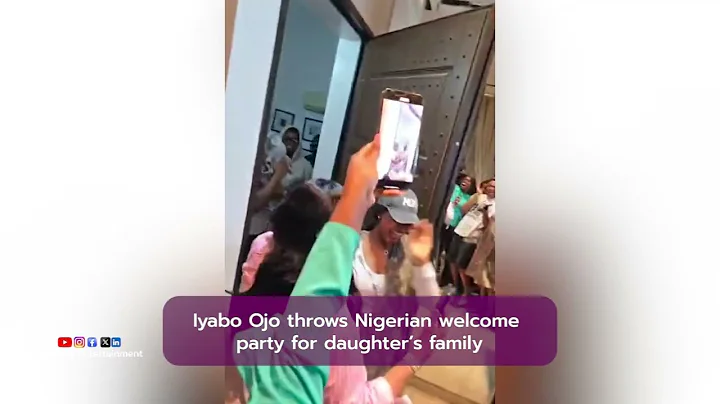 💃 Iyabo Ojo Throws Lavish Nigerian Welcome Party For Daughter Priscilla, Juma Jux & Baby Rakeem!