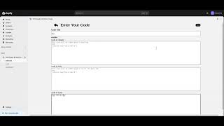 GS Header & Footer Code