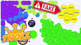 AGARIO MOBILE - 1000 IQ! I DARE YOU TO SPLIT!!!