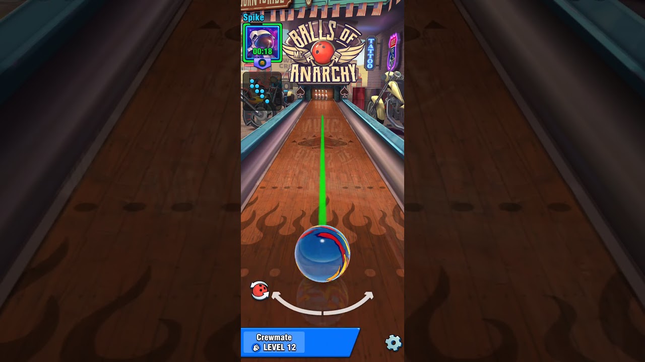 Bowling Crew - Balls Of Anarchy Skill Shot Stage 11
