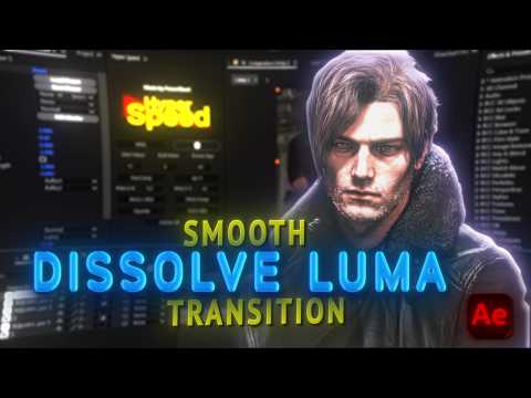 How to make Smooth Dissolve Luma Transition | After Effects Tutorial