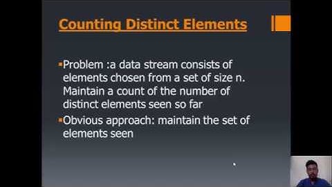 Counting Distinct Elements in a Stream[Data Structure]