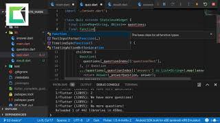 Tutorial #38 - Splitting the App Into Widgets(Flutter App Development Tutorials)