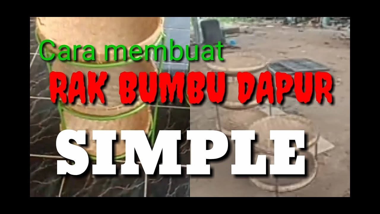 RAK  BUMBU DAPUR  simple  YouTube