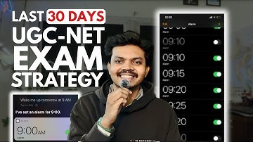 LAST 30 DAYS NET-JRF EXAM STRATEGY | Goldy Raj Ekka | NET-JRF |