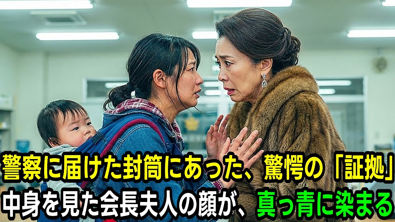 「会長夫人、その封筒を待って！」無一文の未婚の母が届けた現金。その場に崩れ落ちた驚愕の理由… #感動エピソード #老後の物語 #家族の物語