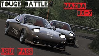Rotaries hitting the Touge | RX-7 Battle Usui Pass | Assetto Corsa VR Oculus Rift Gameplay