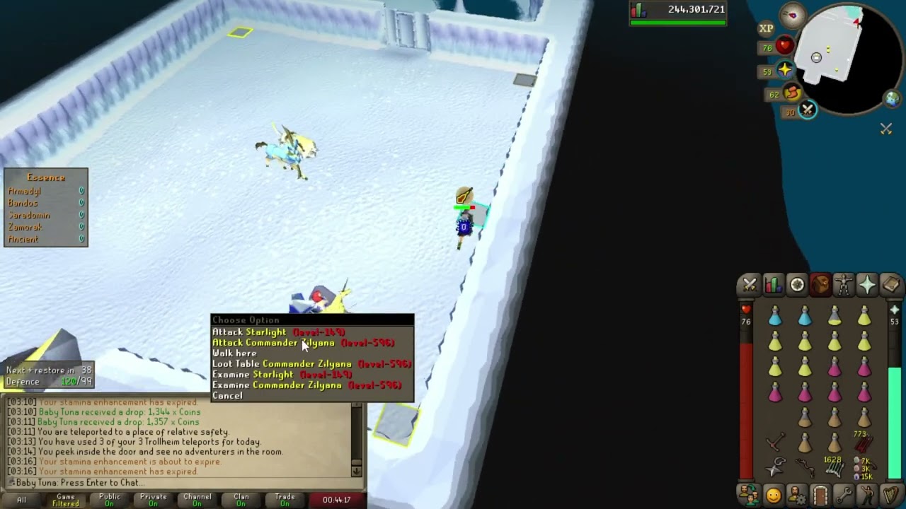 BWBzilyanapoop - Baby Tuna pooing hisself while bossing on runescape.