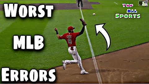 MLB \\ Bizarre Errors Sep 2022