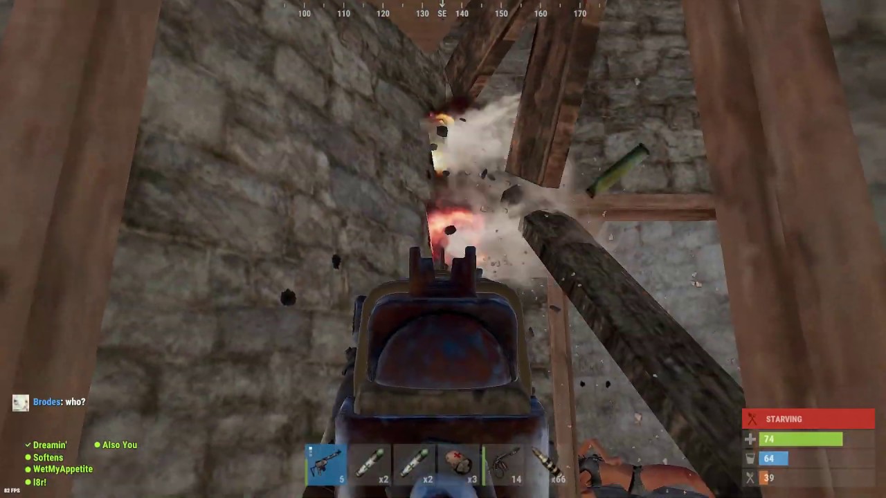 Rust : 2v8 Raid Defense - YouTube