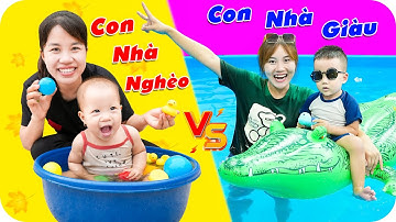 Em Bé Nhà Giàu - Em Bé Nhà Nghèo ♥ Min Min TV Minh Khoa