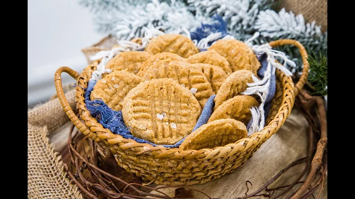 Diana Madison 4 Ingredient Peanut Butter Cookies -...