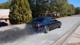 415k mile SUPERCHARGED E39 M5 exhaust sounds! No cats, no mufflers!