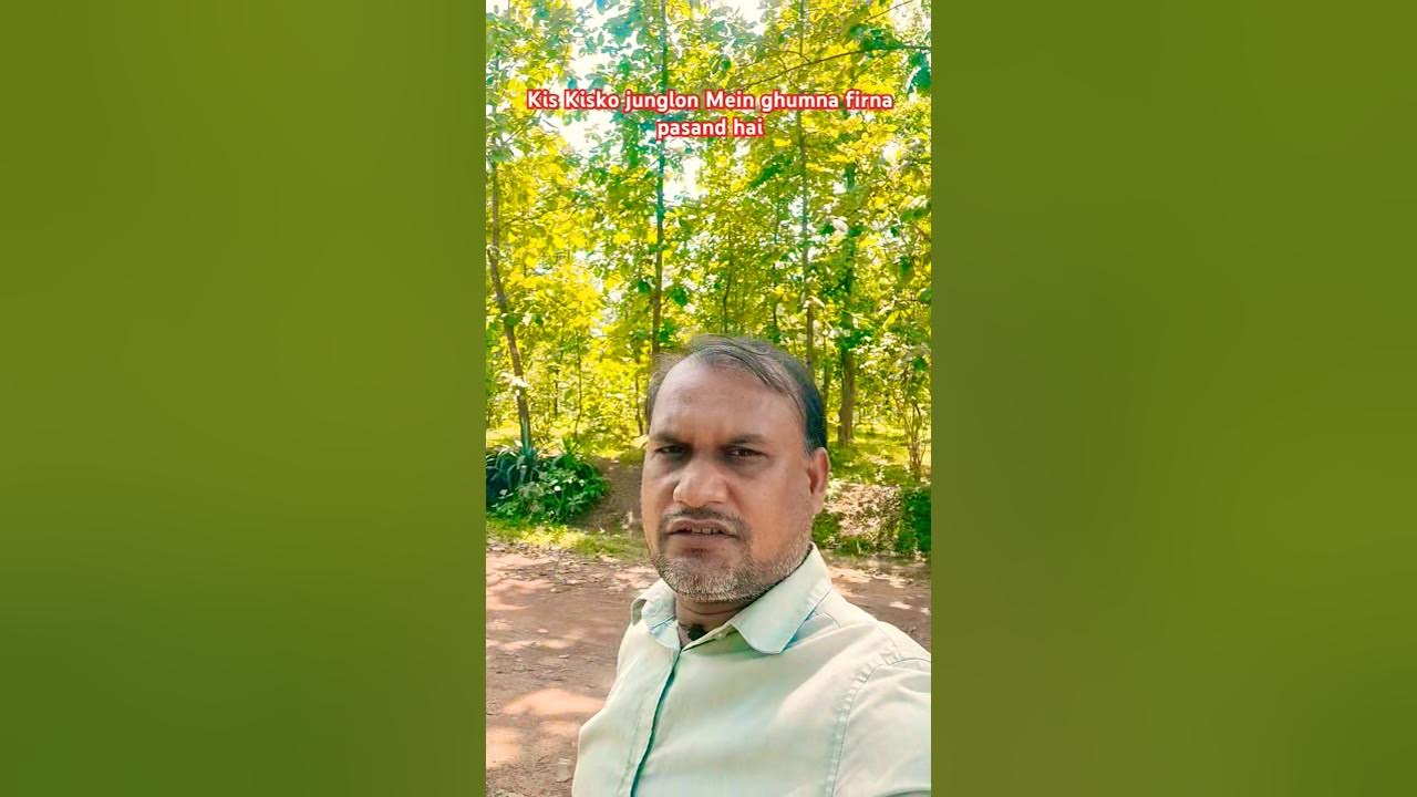 Kis Kisko junglon Mein ghumna pasand hai video ko like aur comment
