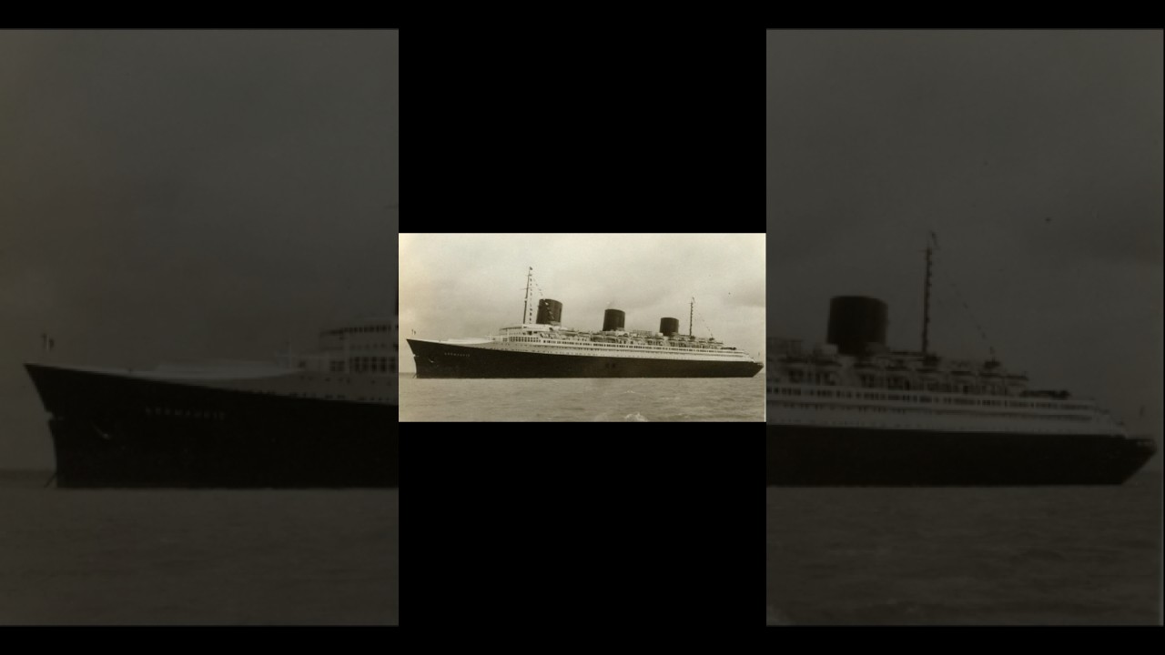 The Life of SS Normandie #normandie #ship #shiplife #oceanliner #firedamage #french #history #ww2