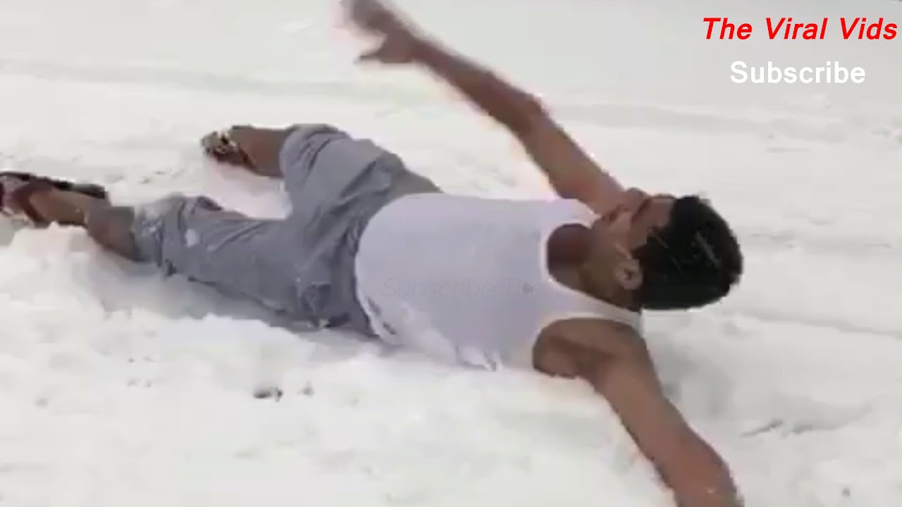 This Is Why Trump Against H1B Crazy Indian Man Dancing In First Snow