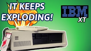 Repairing and restoring a 1983 IBM XT computer