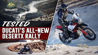 TESTED: DUCATI'S ALLNEW DESERTX RALLY