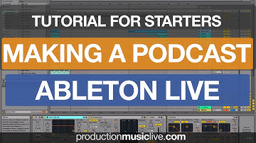 How to make a DJ Mix Podcast Mixtape using Ableton Live 9