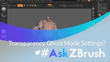 #AskZBrush: “How can I change the appearance of the Transparency Ghost Mode?”