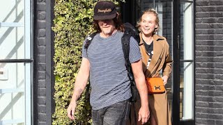 Diane Kruger And Norman Reedus Bring Their Romance To Melrose Place