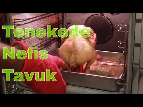 Tenekede NefisTavuk beer can chicken tavuk tarifi nasıl yapılır fırında tavuk